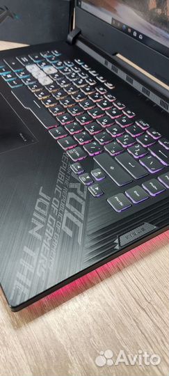 Игровой ноутбук Asus rog strix G512LV-HN246T