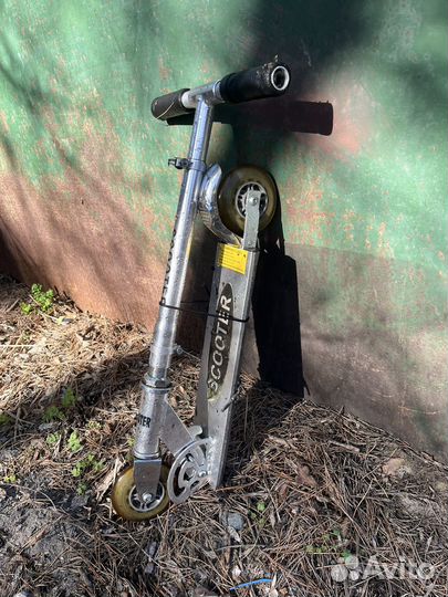 Самокат детский двухколесный бу