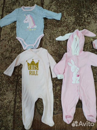 Одежда 62-68 для девочки