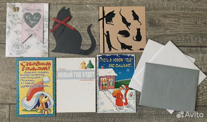 Открытки, валентинки, конверты