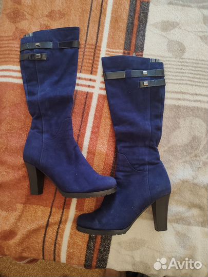 Зимние женские сапоги 38 натуральная кожа