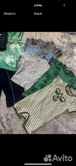 Пакет вещей на мальчика 86