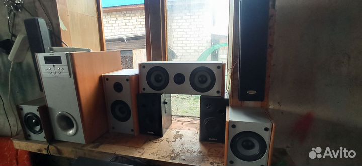 Акустические колонки 5.1 sven