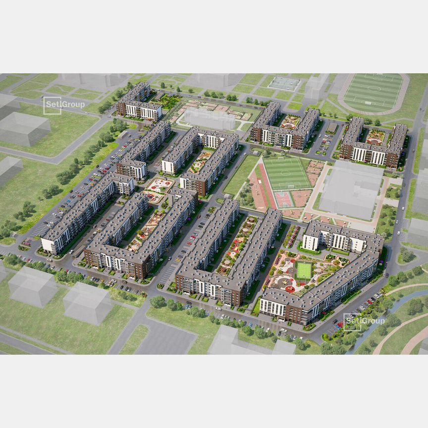 1-к. квартира, 32,2 м², 5/5 эт.