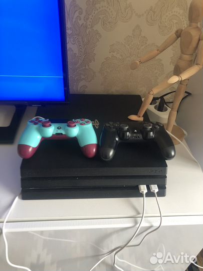 Sony playstation 4 PS4 pro 1tb с играми