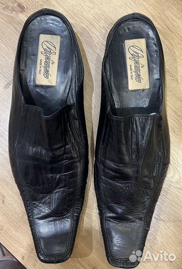 Туфли мужские без задника