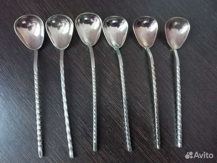 Кофейные ложки мельхиор