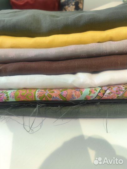 Отрезы льна