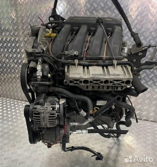 Двигатель 1.6 16v K4M Рено Флюенс Ларгус Контрактн