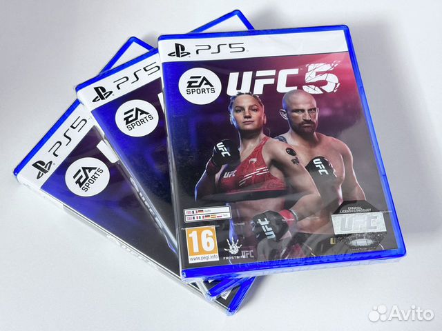 Новый диск UFC 5 (Playstation 5) PS5