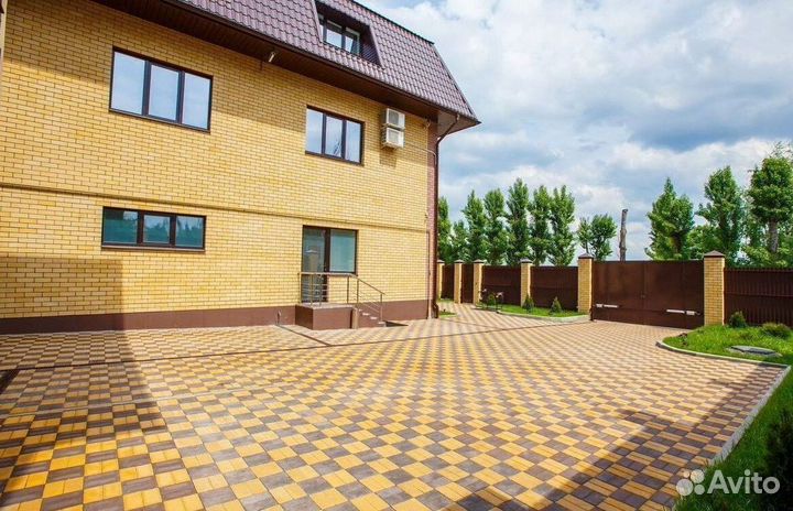 Тротуарная плитка паутина