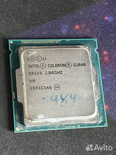 Процессор Celeron g1840 lga1150
