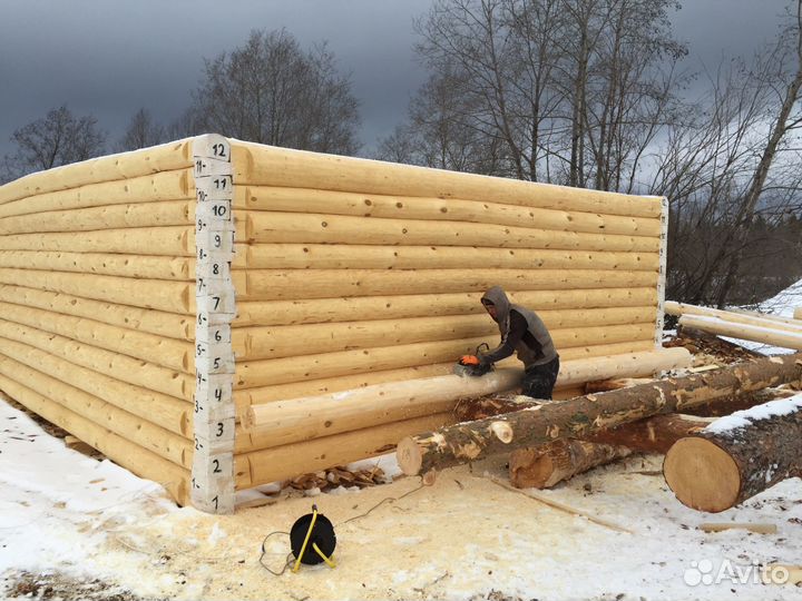 Срубы любой сложности