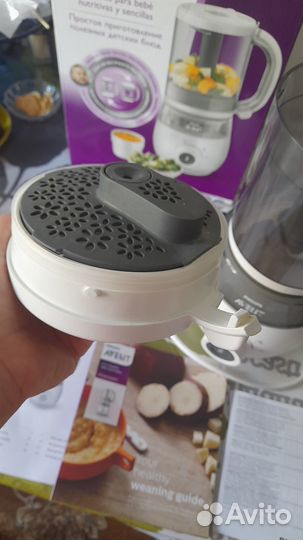 Пароварка блендер philips avent 4 в 1
