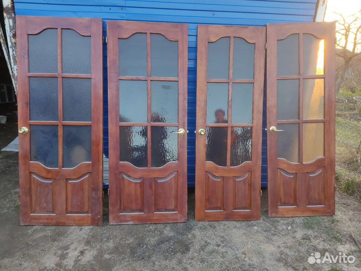 Межкомнатные двери бу деревянные