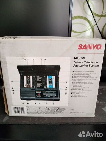 Ретро автоответчик Sanyo