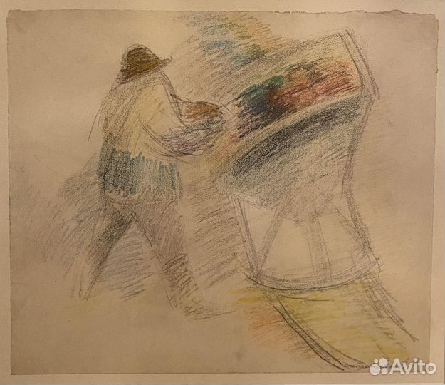 Якушева А.И.(1900-1986) у вагонетки 1930 экспертиз