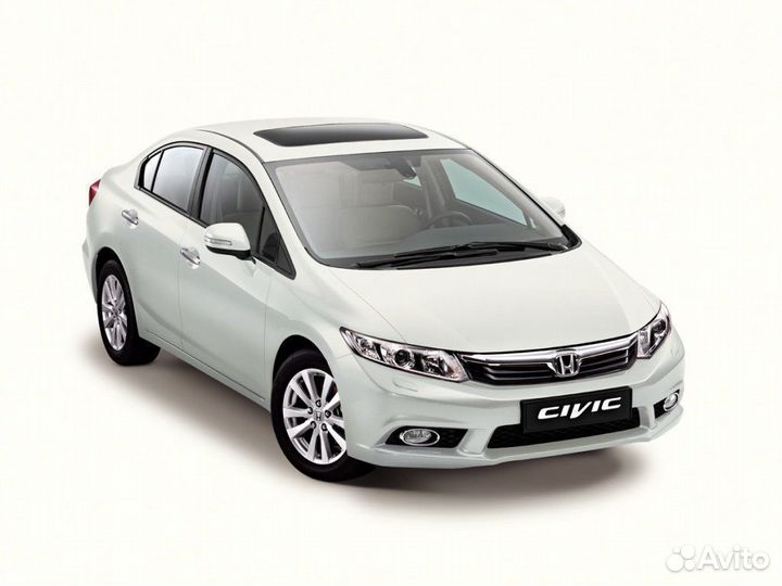 Коврики 3D в салон honda Civic 4D 2012-2015 седан