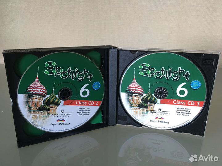 Sportlight 6 класс Cd диски