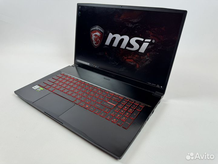 Мощный MSI 17.3 144Гц I5/32Gb/RTX3050Ti