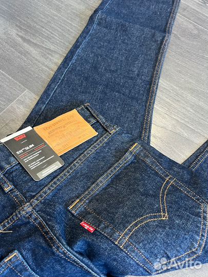 Джинсы сырой деним Levis 511