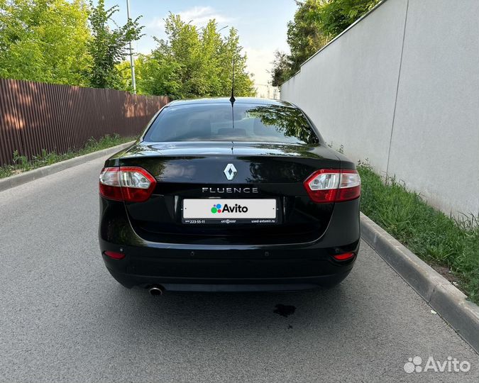 Renault Fluence 1.6 AT, 2013, 174 272 км