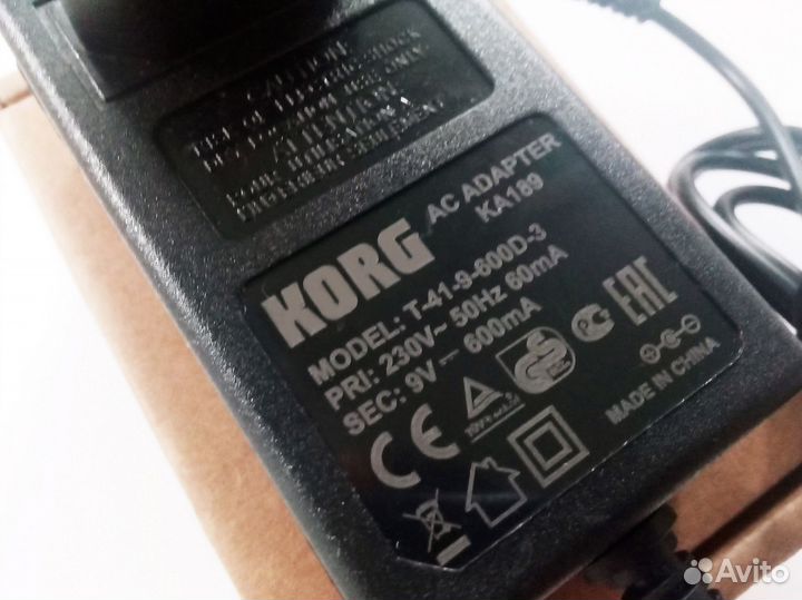 Блок питания для педали Korg SDD-3000 Pedal: KA189