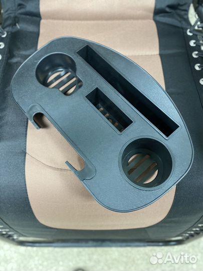 Шезлонг мягкий инерционный Parson до 120 кг 