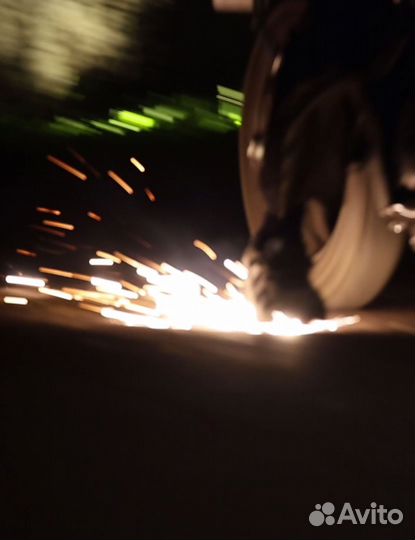 Искры из под обуви, накладка на подошву