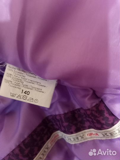 Пальто для девочки 140 зима
