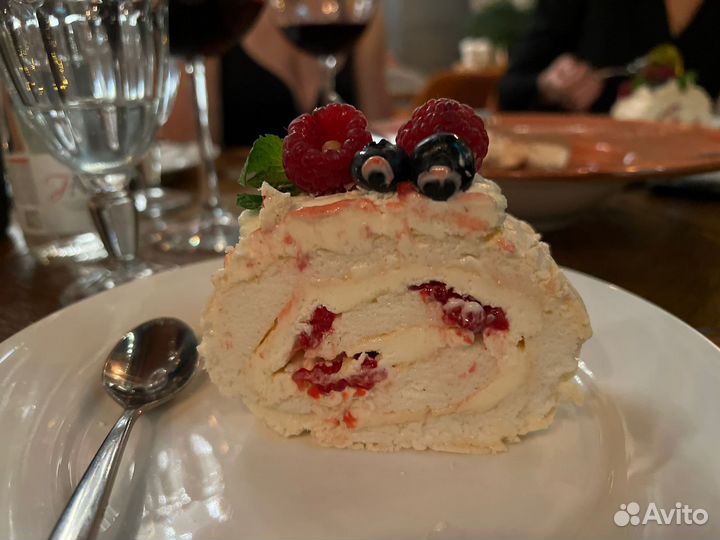 Меренговый рулет