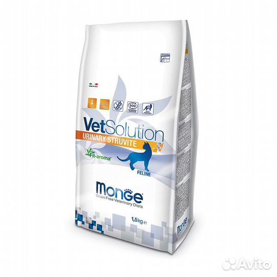 Monge VetSolution Cat Urinary Struvite 400 г