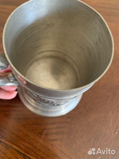 Винтажная Кружка для пива с Олово, для воды