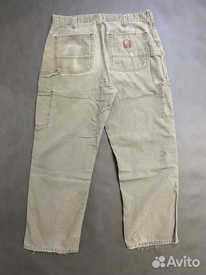 Штаны Carhartt distressed 34x30