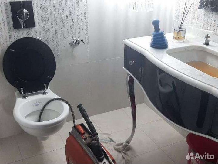 Прочистка канализации. Сантехник.Устранение засор