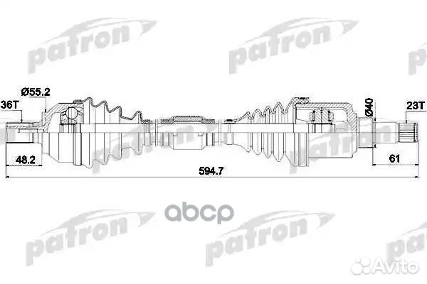 Ford focus II/ C-MAX (2003-2011) 1.8 'PDS0382 P