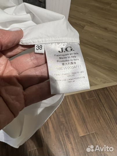 Рубашка блузка белая женская