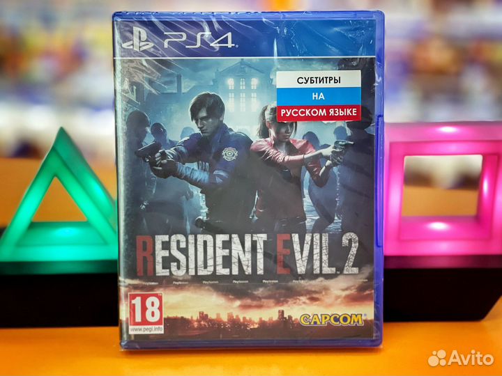 PS4 Игра Resident Evil 2 Remake (русские субтитры)