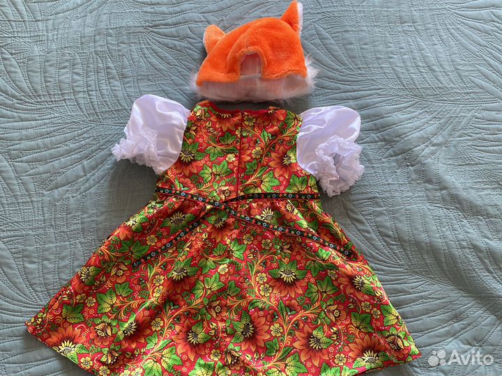 Новогодний костюм лисичка