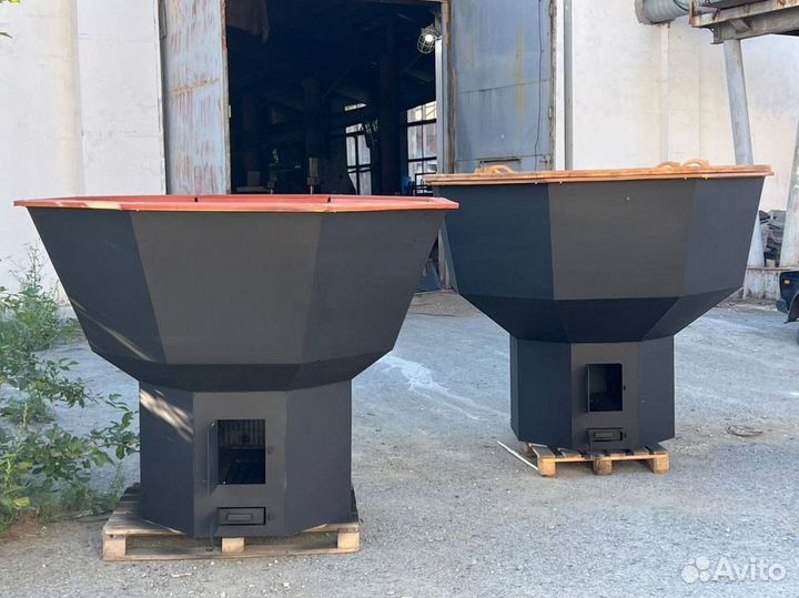 Банный чан на дровах в наличии и под заказ