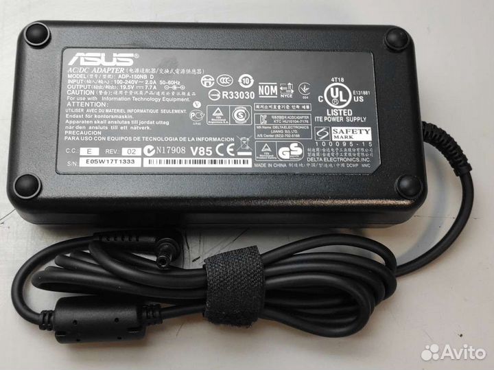 Блок питания для ноутбука Asus 19.5V 7.7A 150W