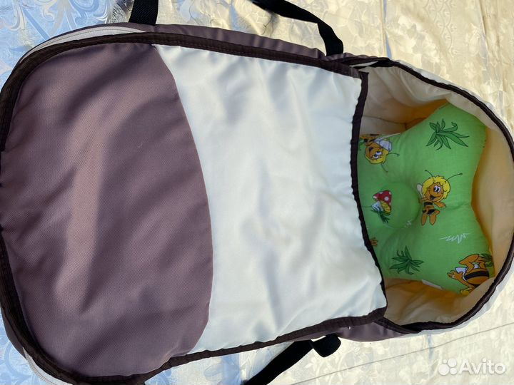 Переноска детская с подушечкой