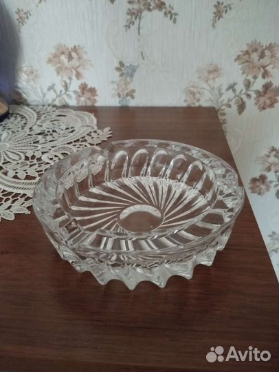 Пепельница винтаж СССР хрусталь и др. для мужчин