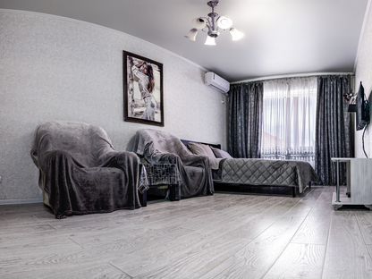 1-к. квартира, 40 м², 2 кровати, Краснодар