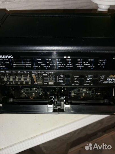 Двухкассетная магнитола panasonic RX-CT820 XBS