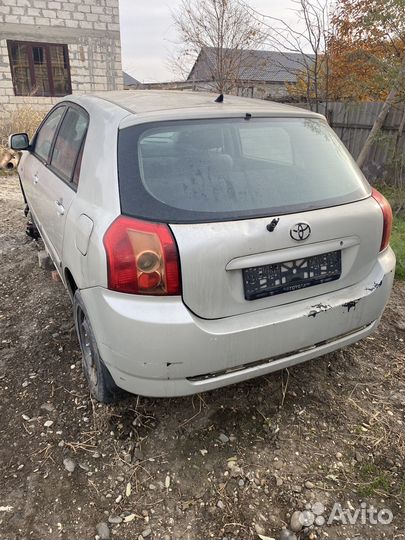 Разбор toyota corolla 120 разбор