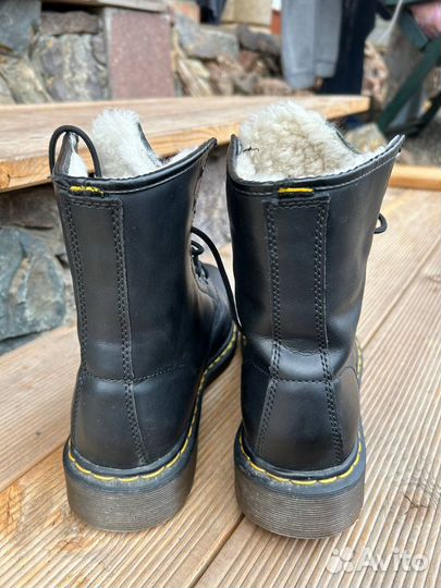 Зимние ботинки dr martens