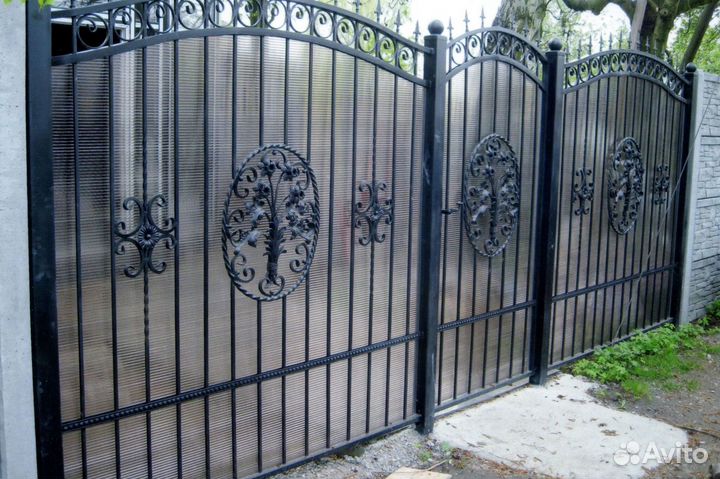Кованные ворота от производителя