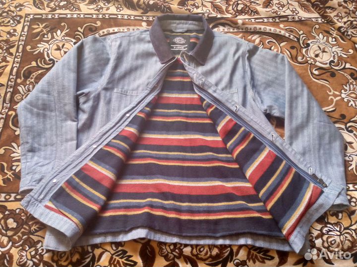 Dickies Work Jacket Hickory strip L/XL 52-54