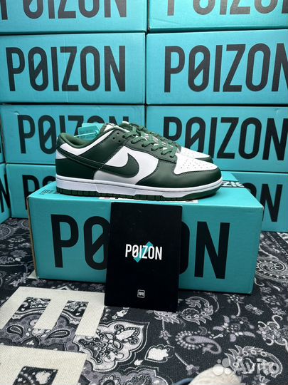 Nike Dunk Low Green Оригинал (Poizon )